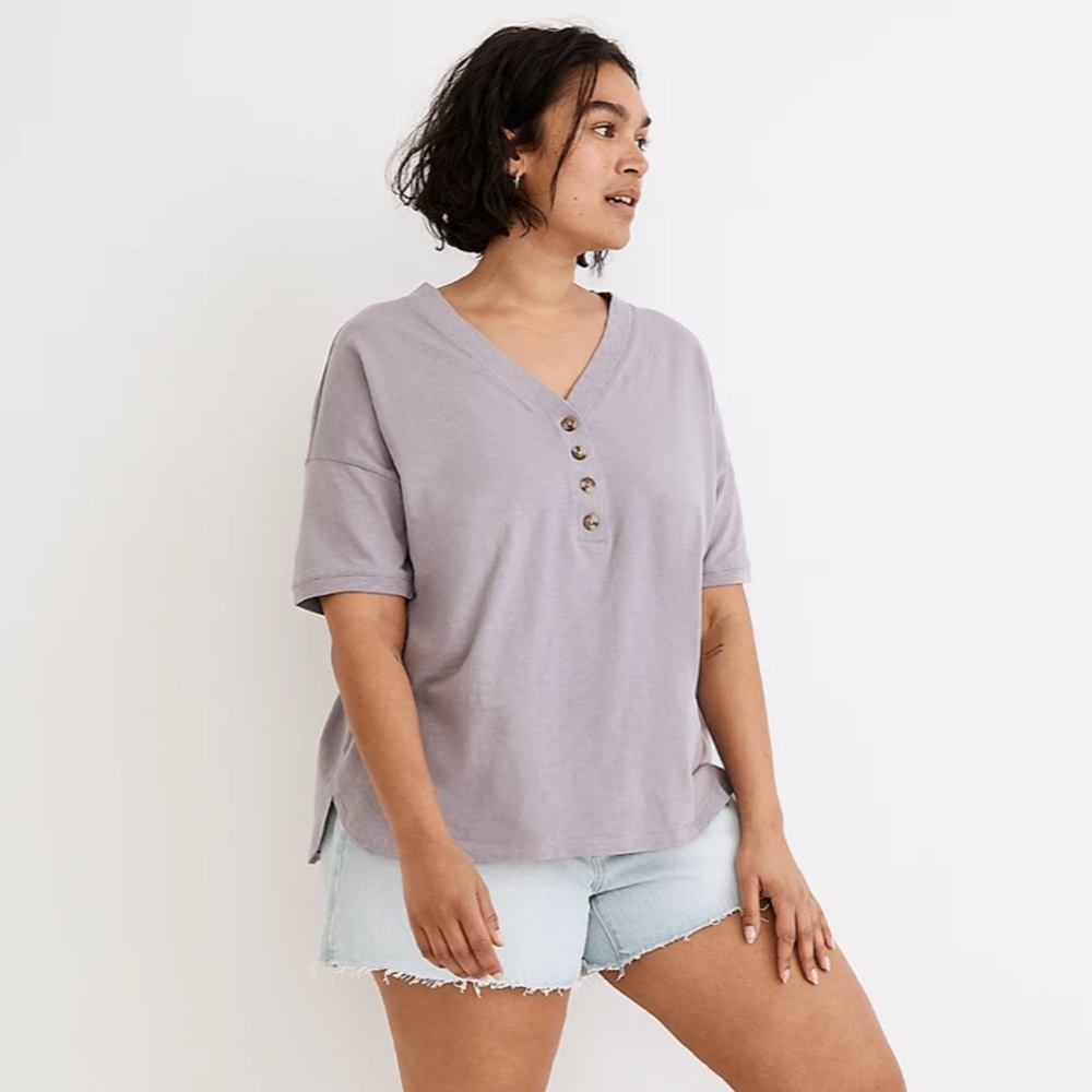 Madewell Henley Tee - Relaxed Fit
